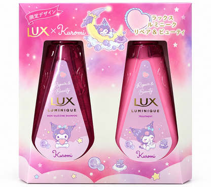 LUX Luminique × Kuromi Limited Edition Shampoo & Treatment Set – Japan